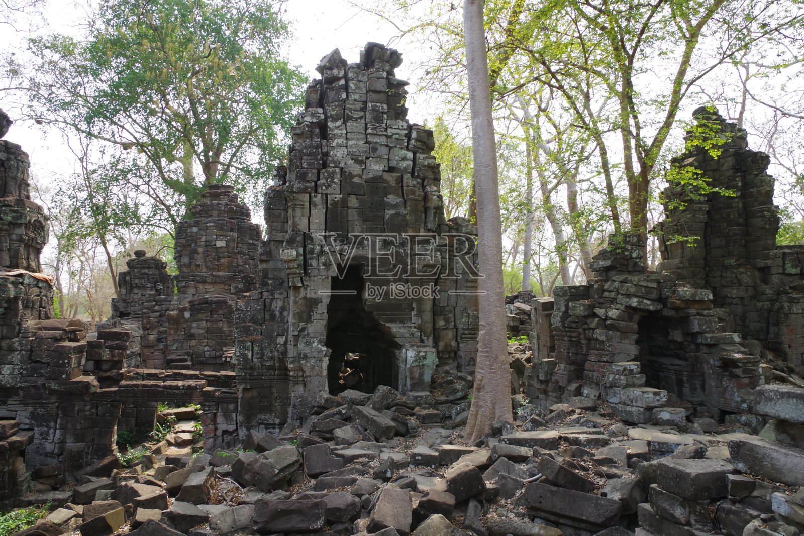 柬埔寨班迭赤玛寺照片摄影图片
