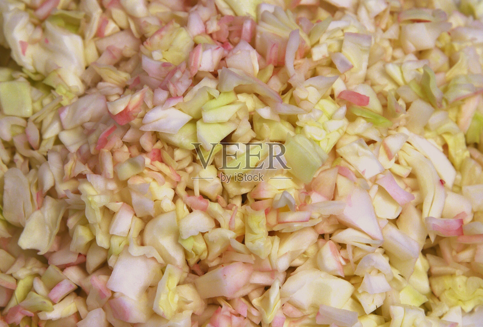 切碎的白菜。照片摄影图片
