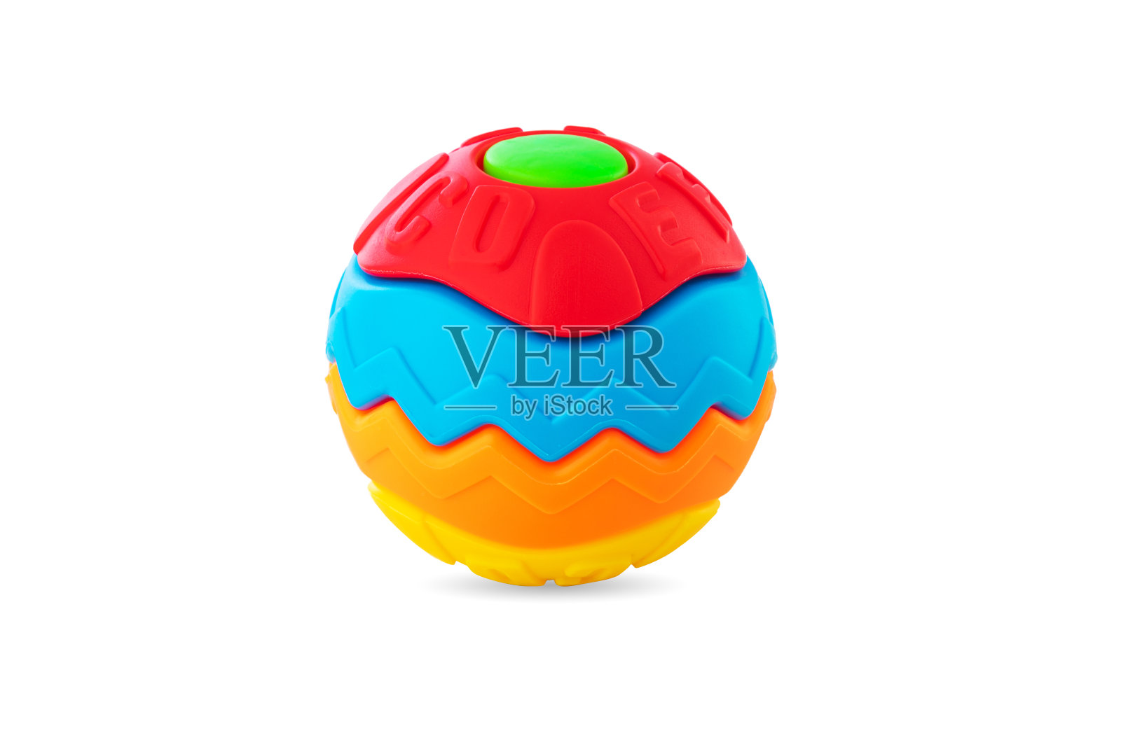 婴儿玩具球孤立的白色背景照片摄影图片