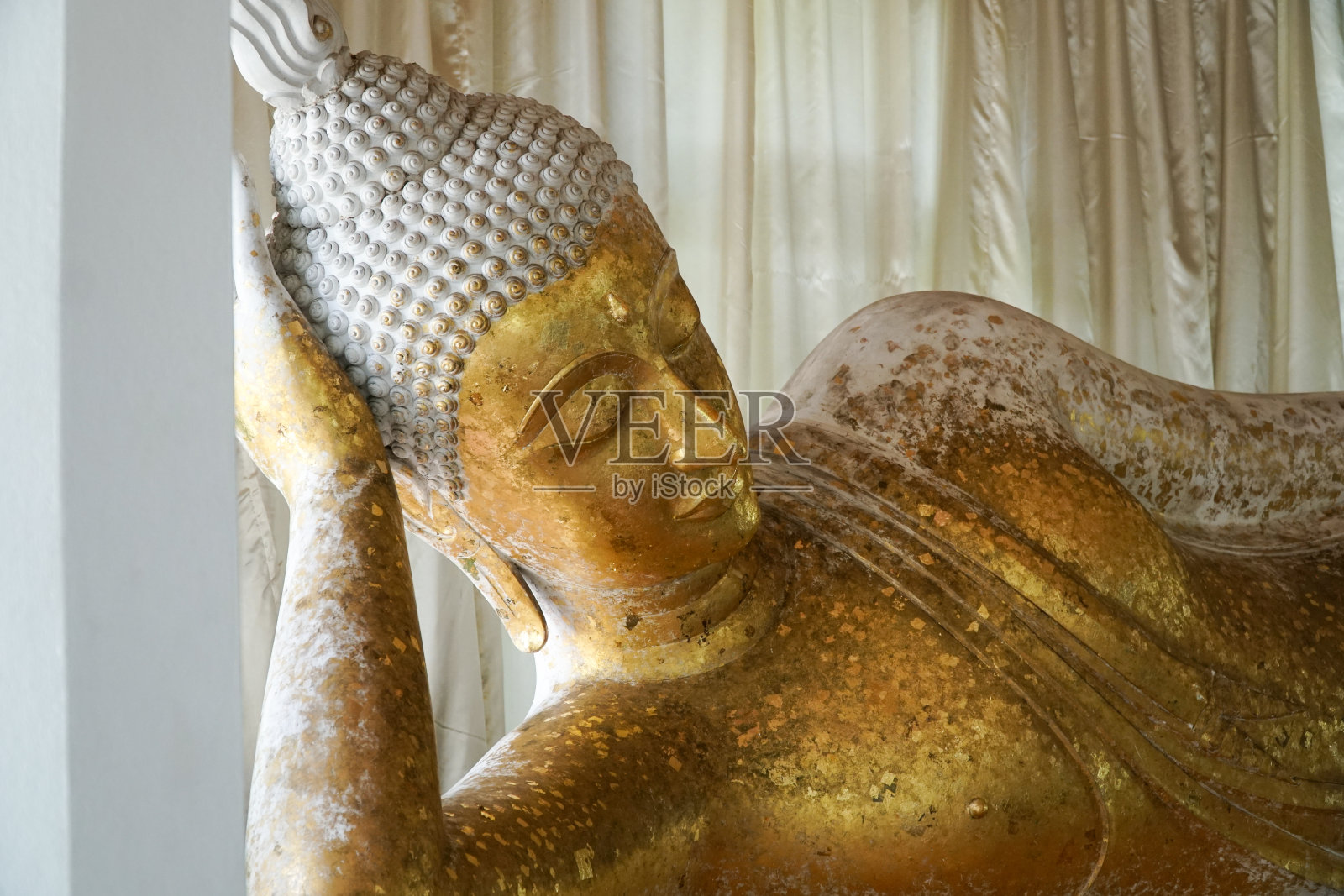 睡佛照片摄影图片