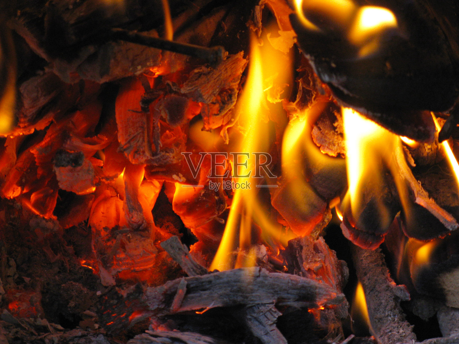 红色的舌头火焰照片摄影图片