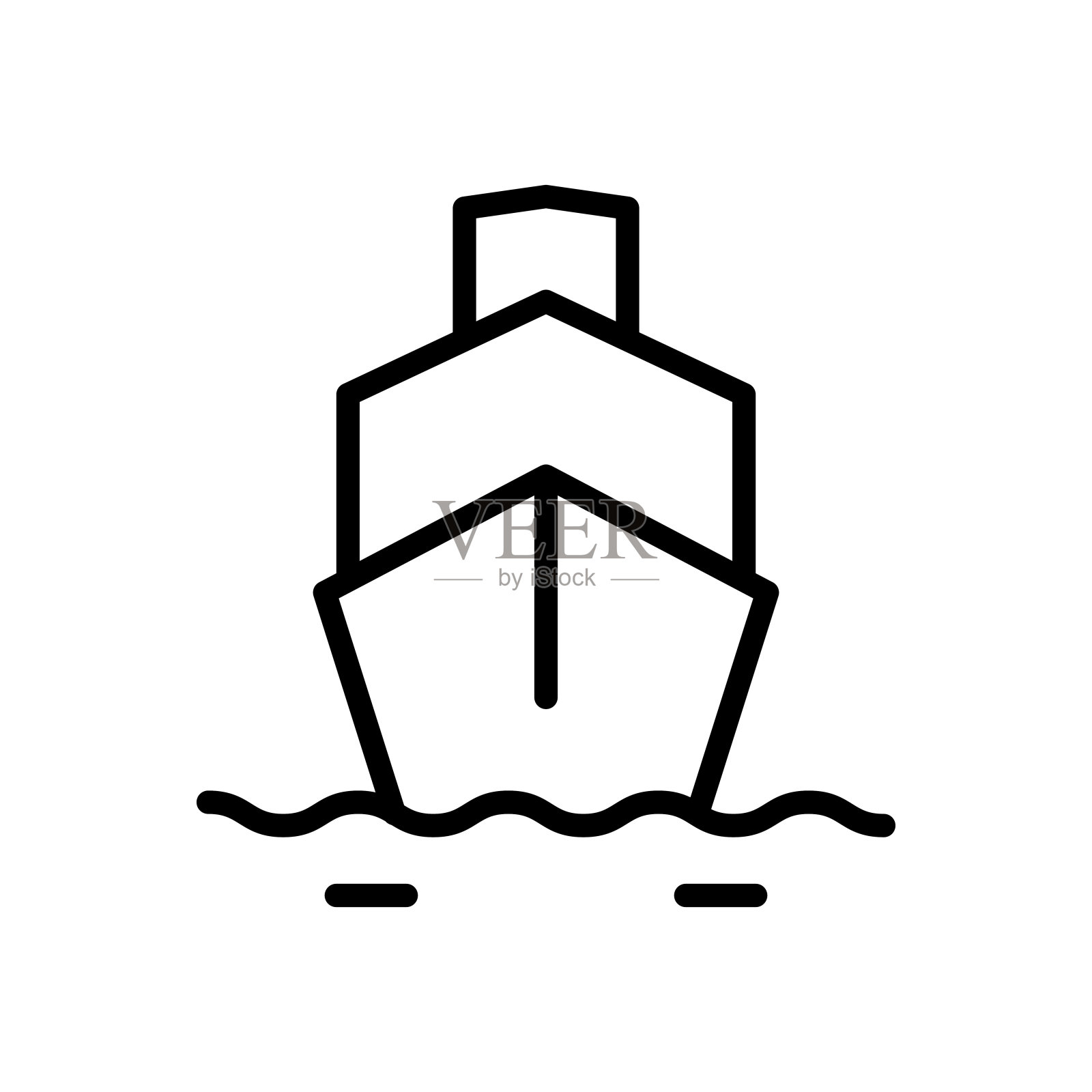 船，旅行图标矢量插图图标素材