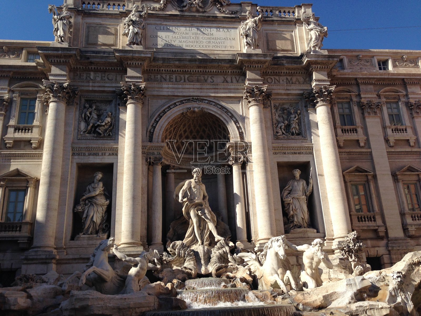 特莱维泉照片摄影图片