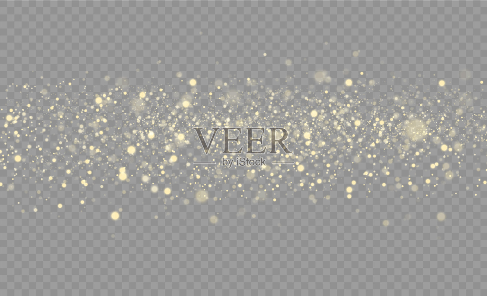 圣诞节黄色的尘土插画图片素材