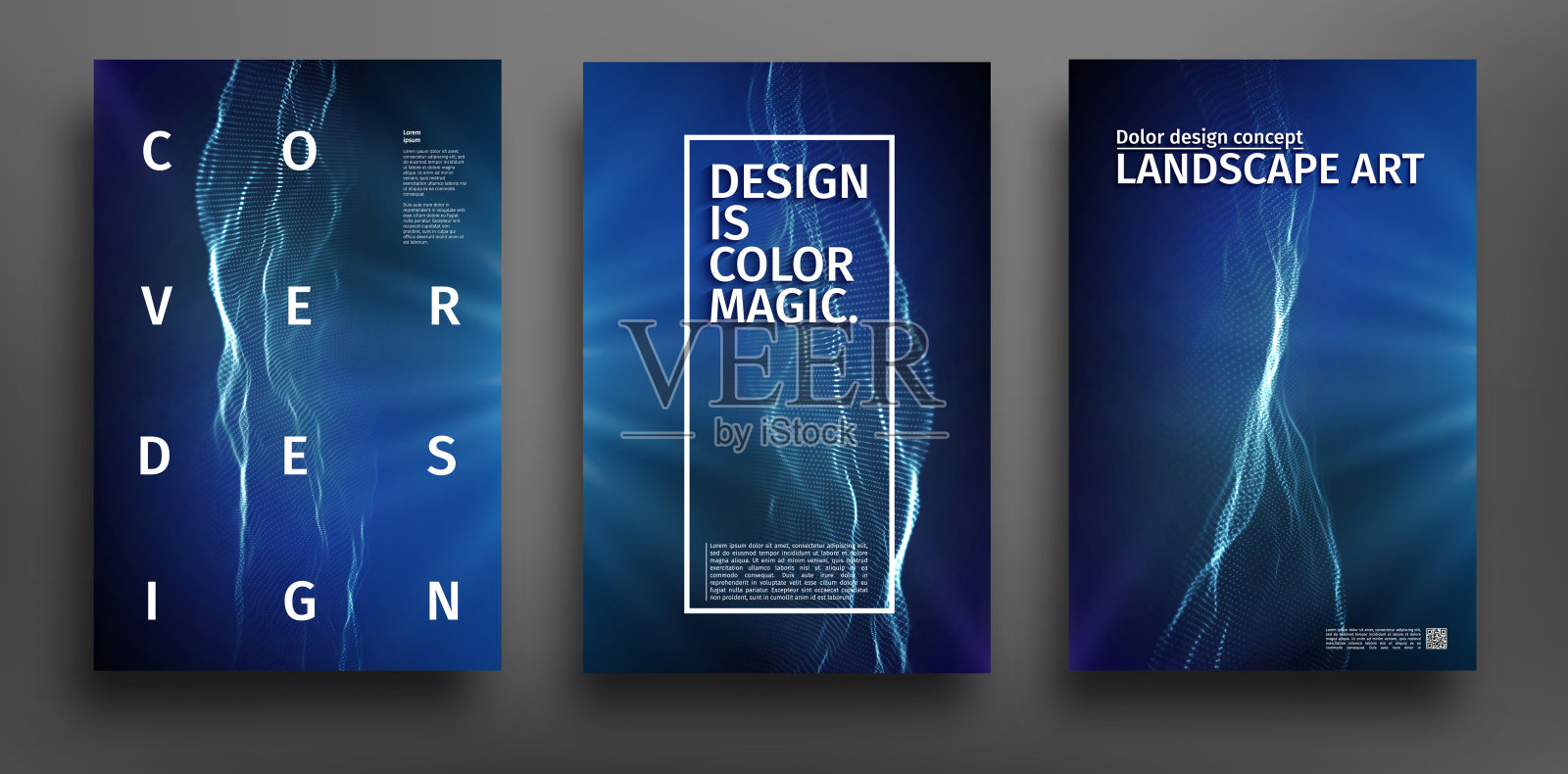 海报模板。音乐活动海报设计。技术背景抽象。音频波设计。插画图片素材