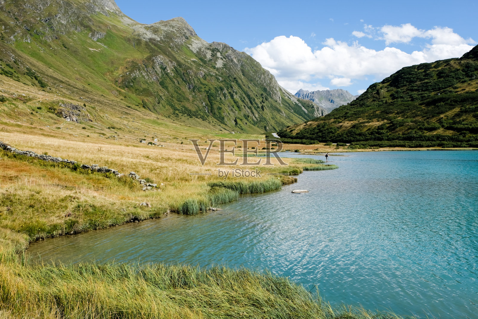 美丽的西尔弗雷塔山脉照片摄影图片
