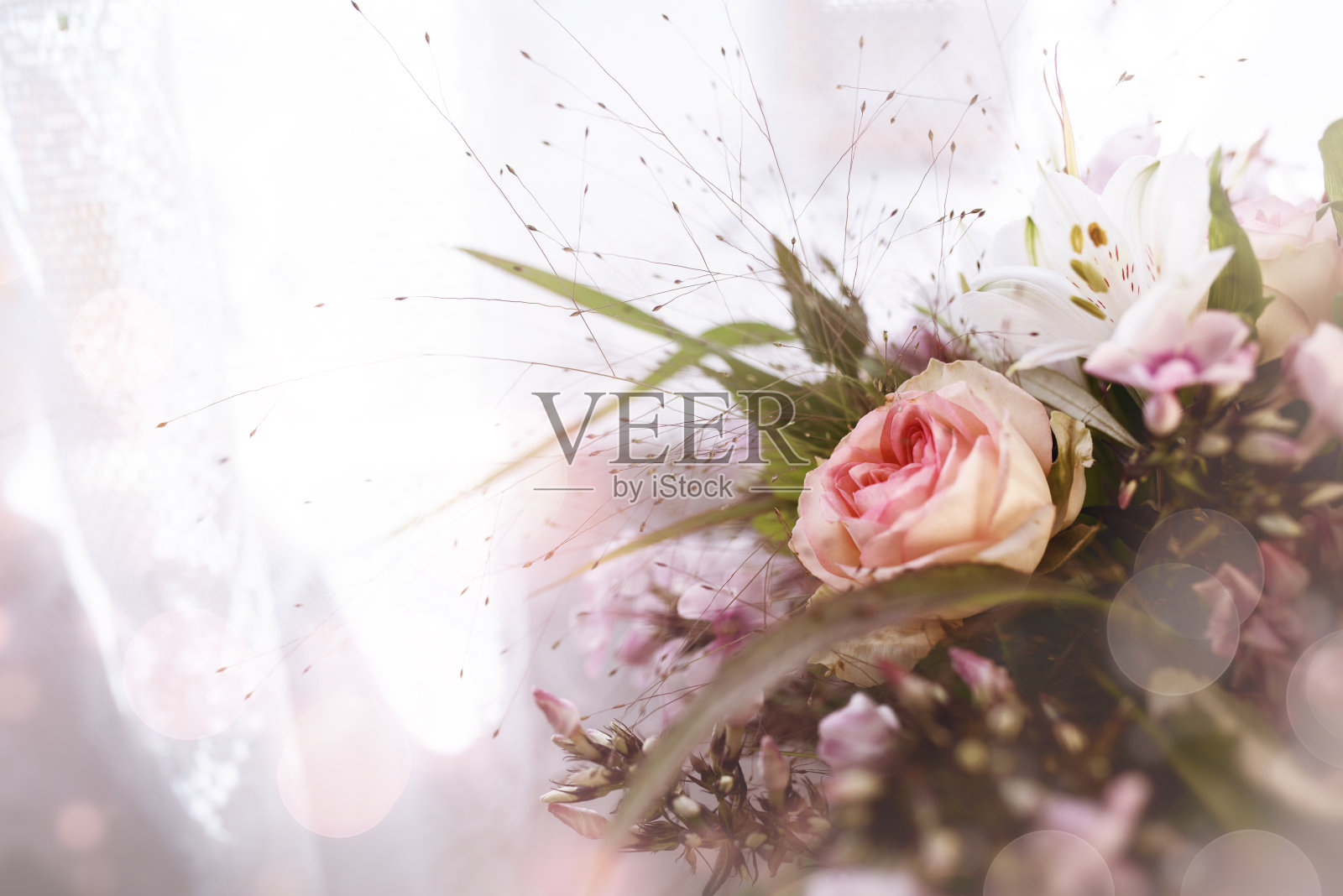 婚礼花束照片摄影图片