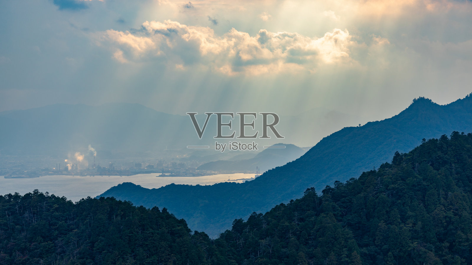 美丽的风景在日本中部照片摄影图片