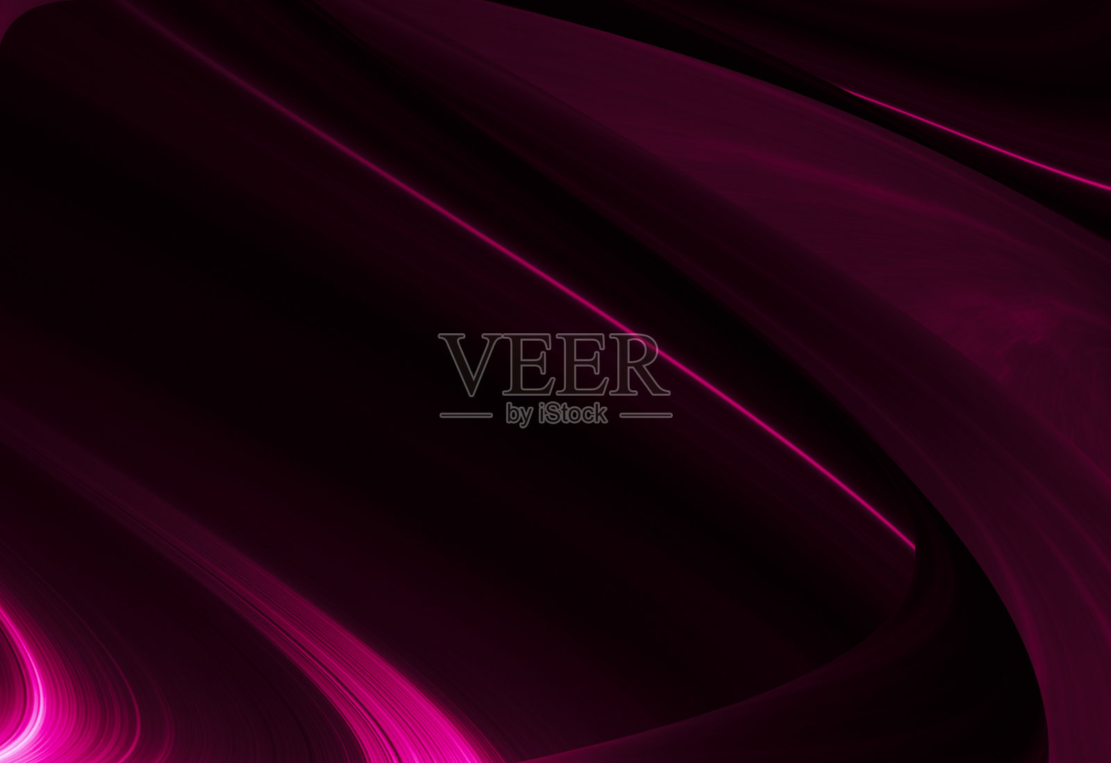 背景抽象的粉色和黑色，深色是浅色，带有渐变，是表面，带有模板，金属纹理，柔和的线条，技术设计图案，图形，对角霓虹背景。照片摄影图片