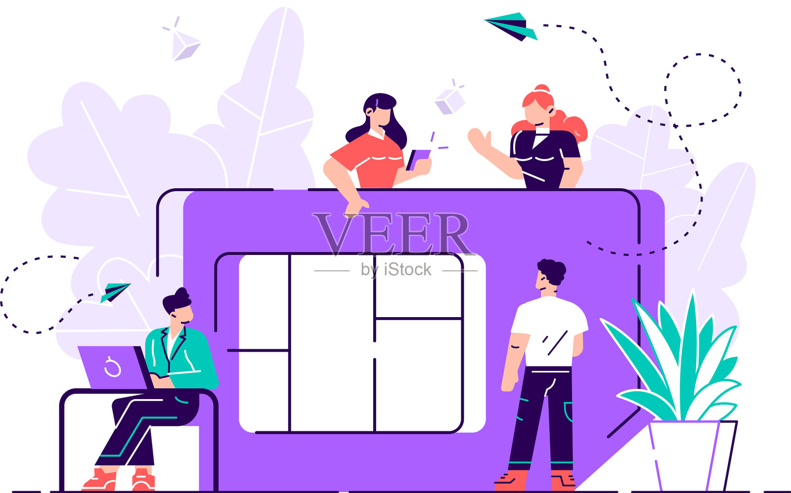 手机sim卡手机通讯插画图片素材