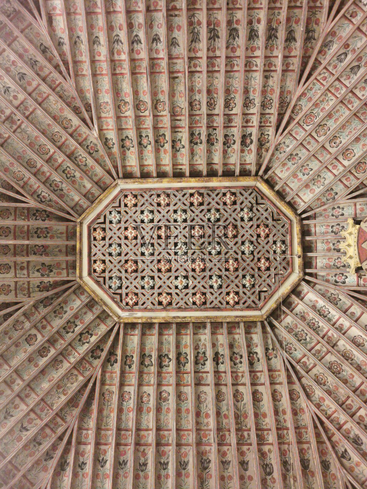 德耶(特内里费)的方格天花板照片摄影图片