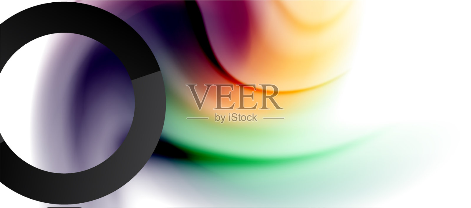 摘要背景流体混合梯度液体插画图片素材