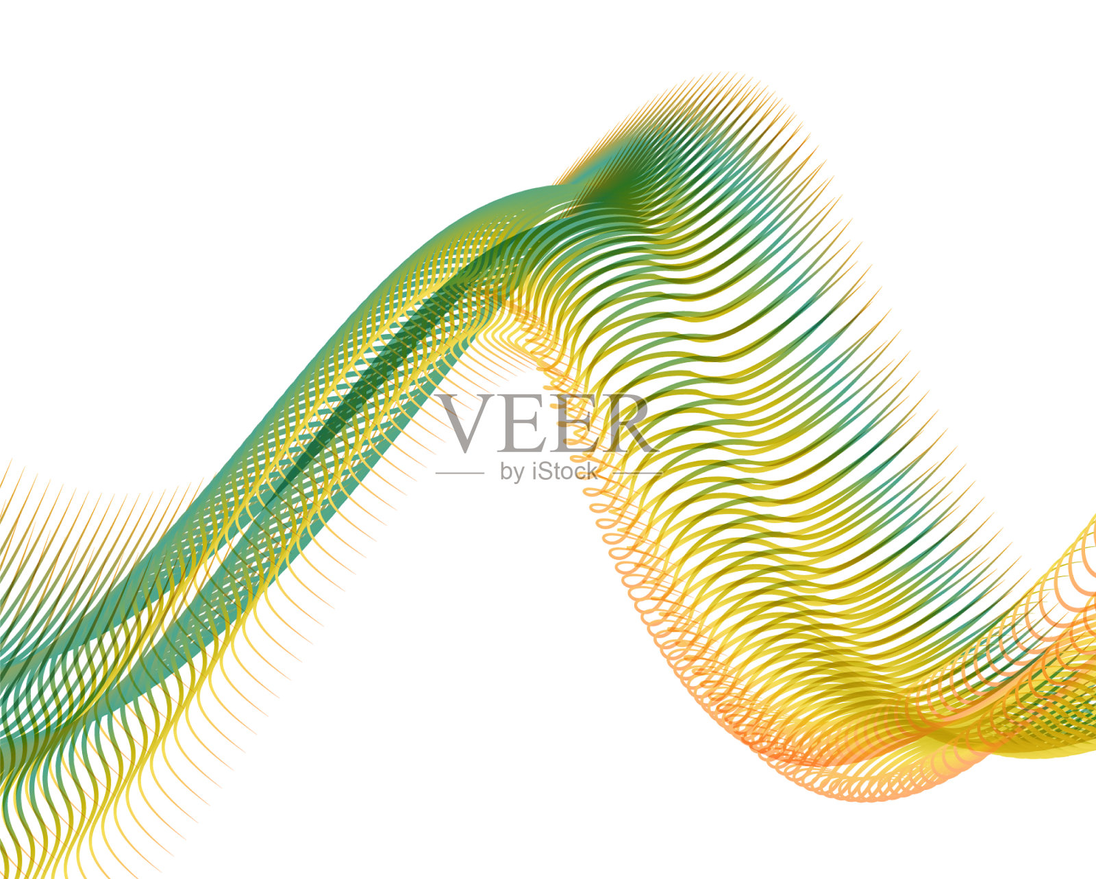 摘要背景混合波线设计插画图片素材