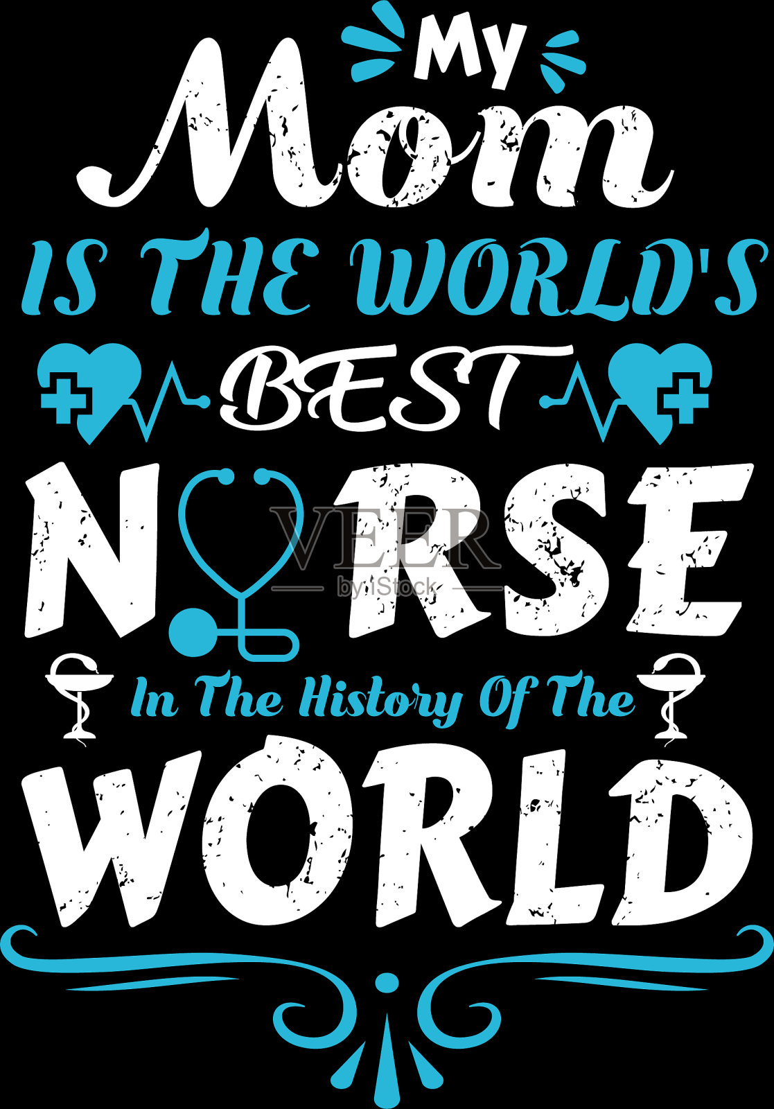 护士排版报价设计插画图片素材