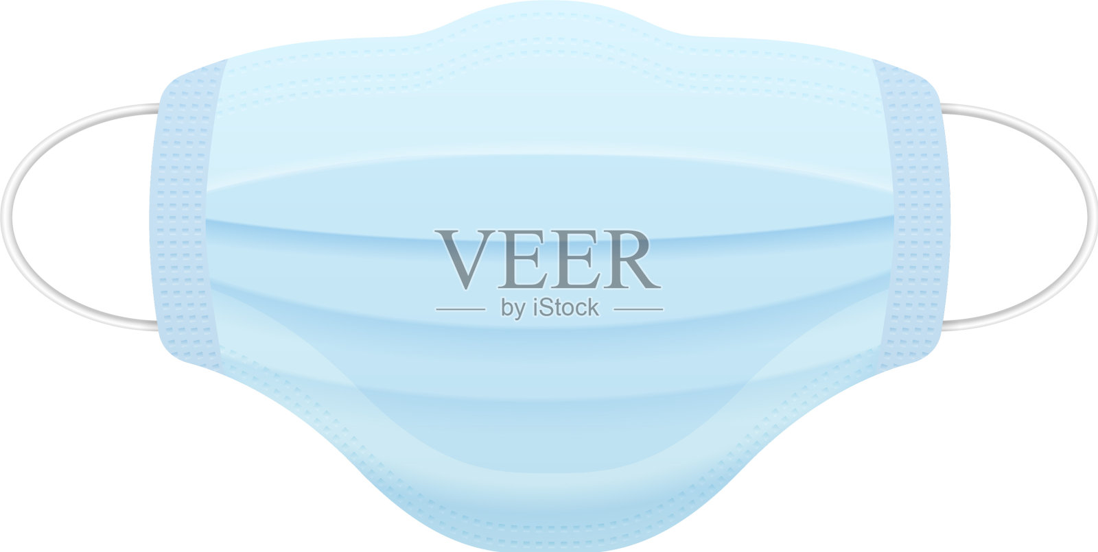 医疗面具插画图片素材