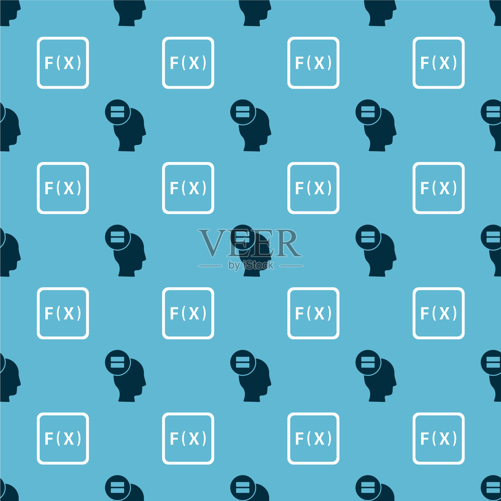 设置计算和函数的数学符号图标素材