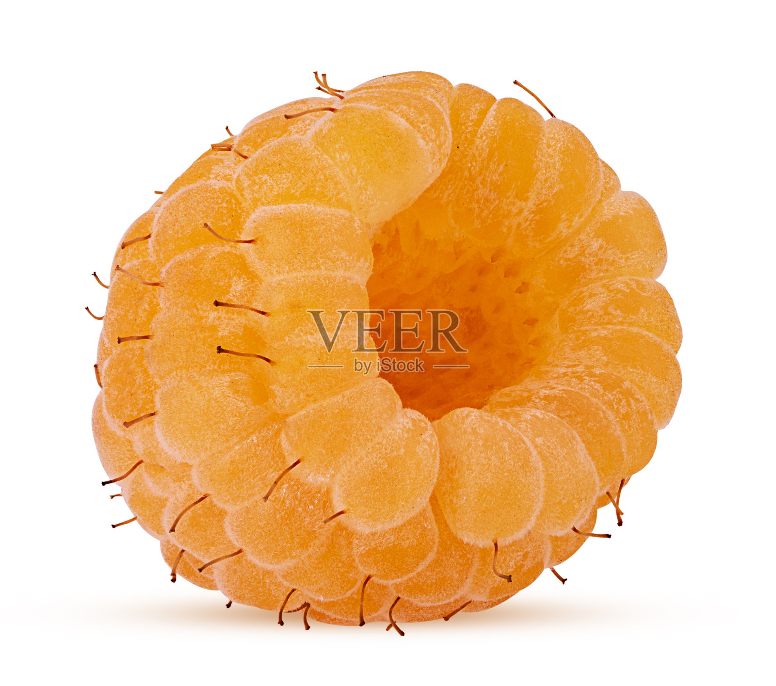 成熟的黄树莓照片摄影图片