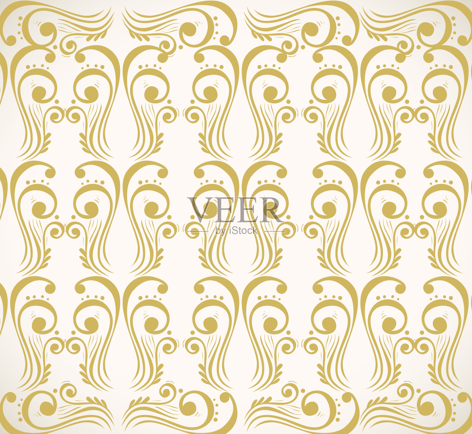 背景奢华的金色装饰元素插画图片素材