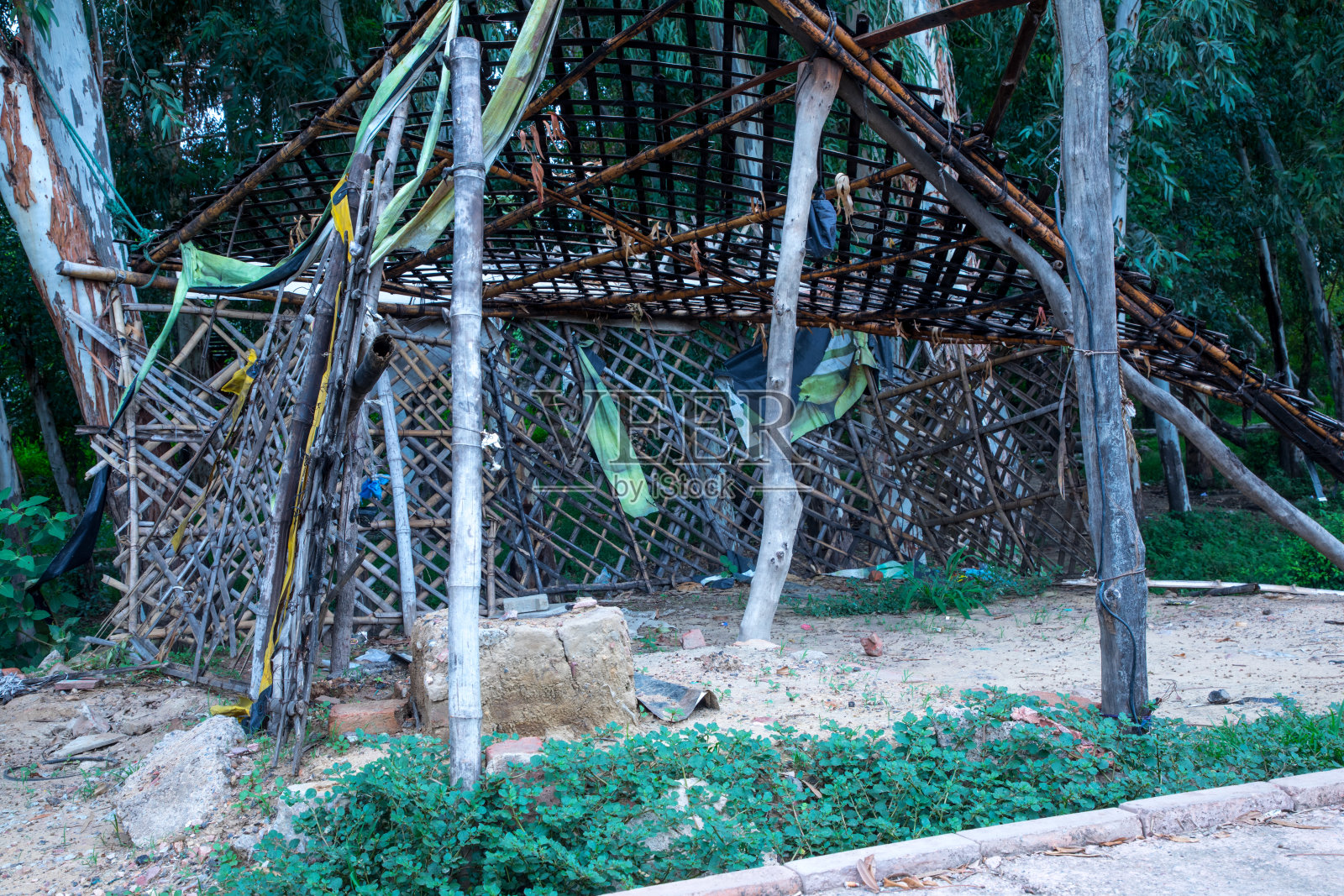 一间小屋照片摄影图片