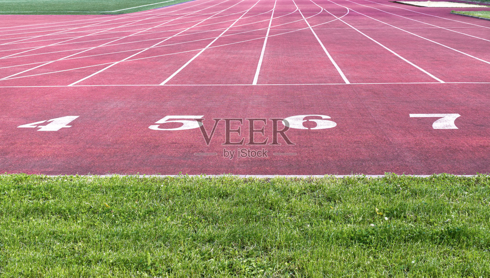 有标记的跑道照片摄影图片