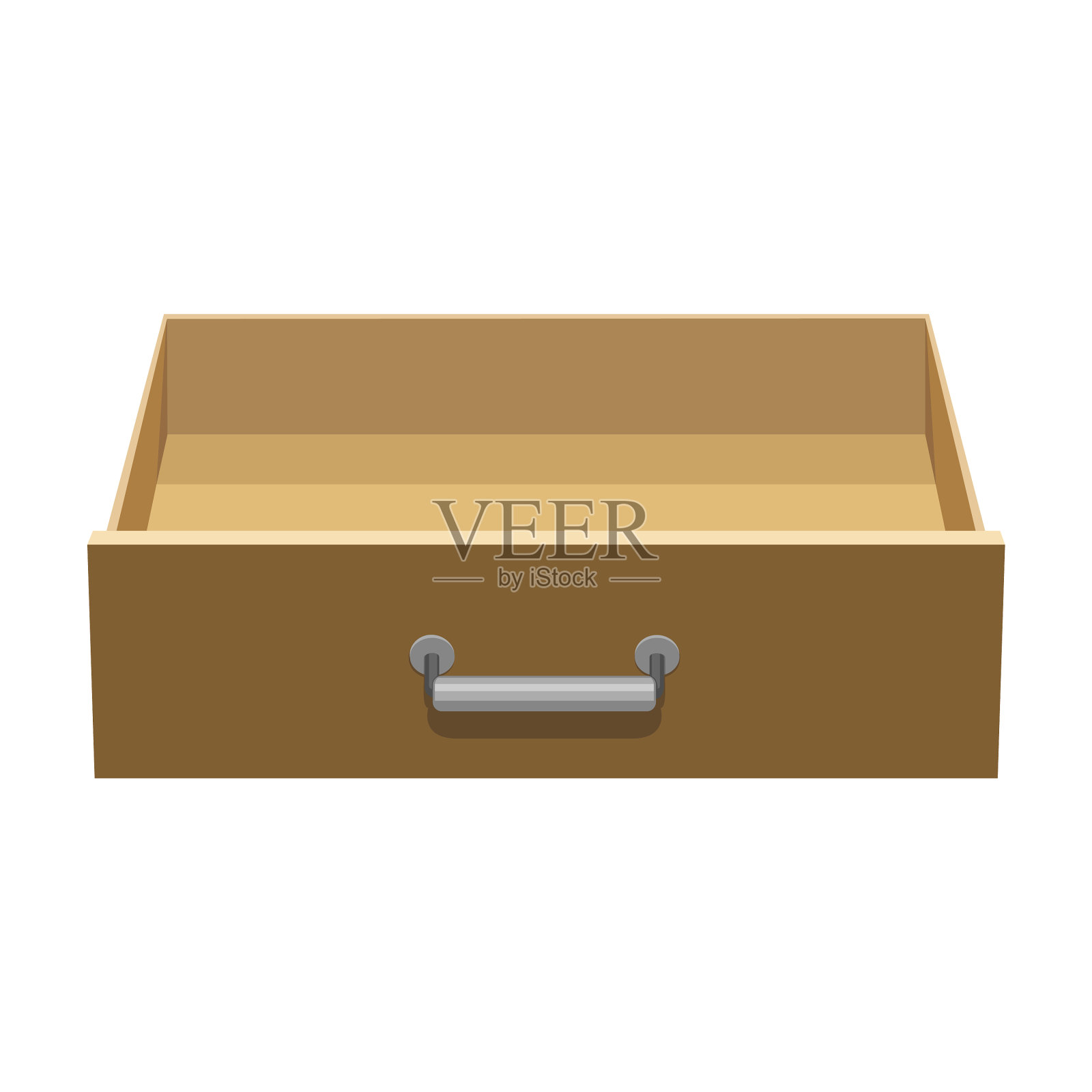 木制抽屉图标卡通图标插画图片素材