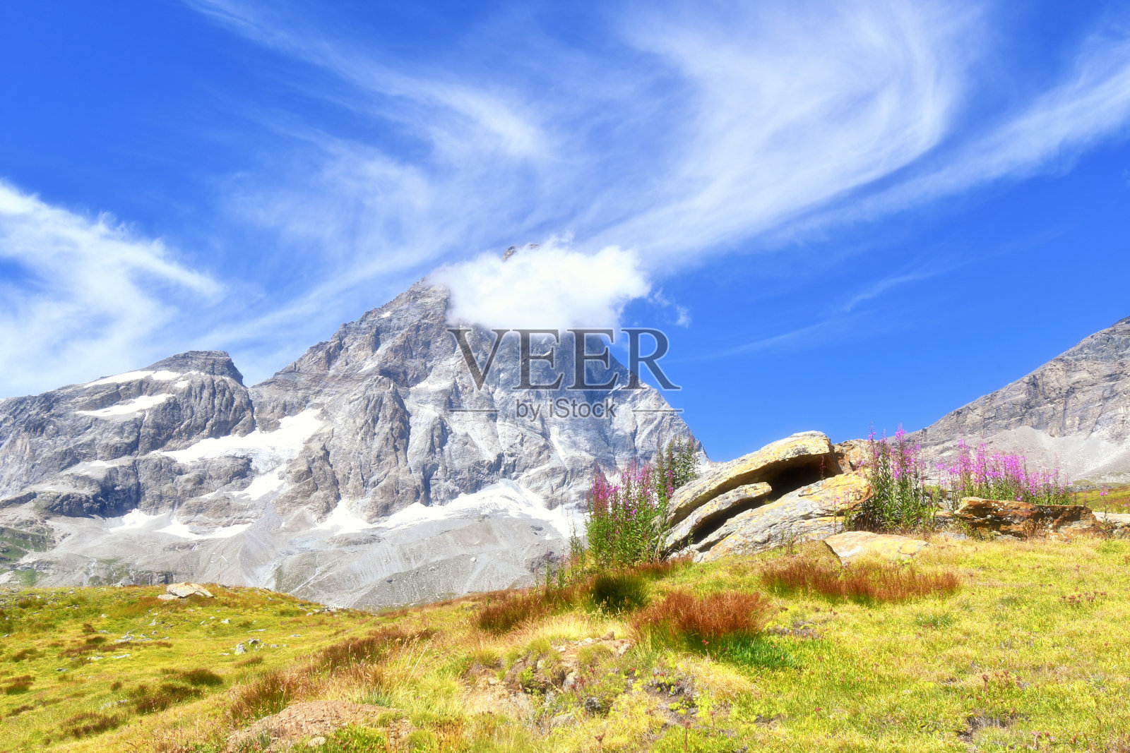 的马特洪峰照片摄影图片