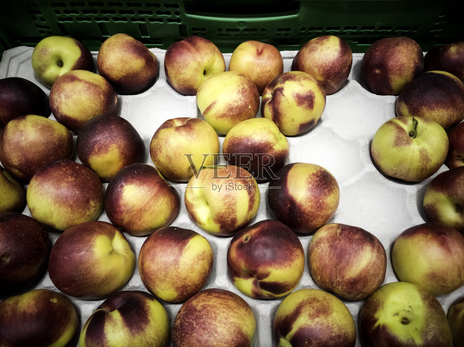 桃子在菜贩照片摄影图片