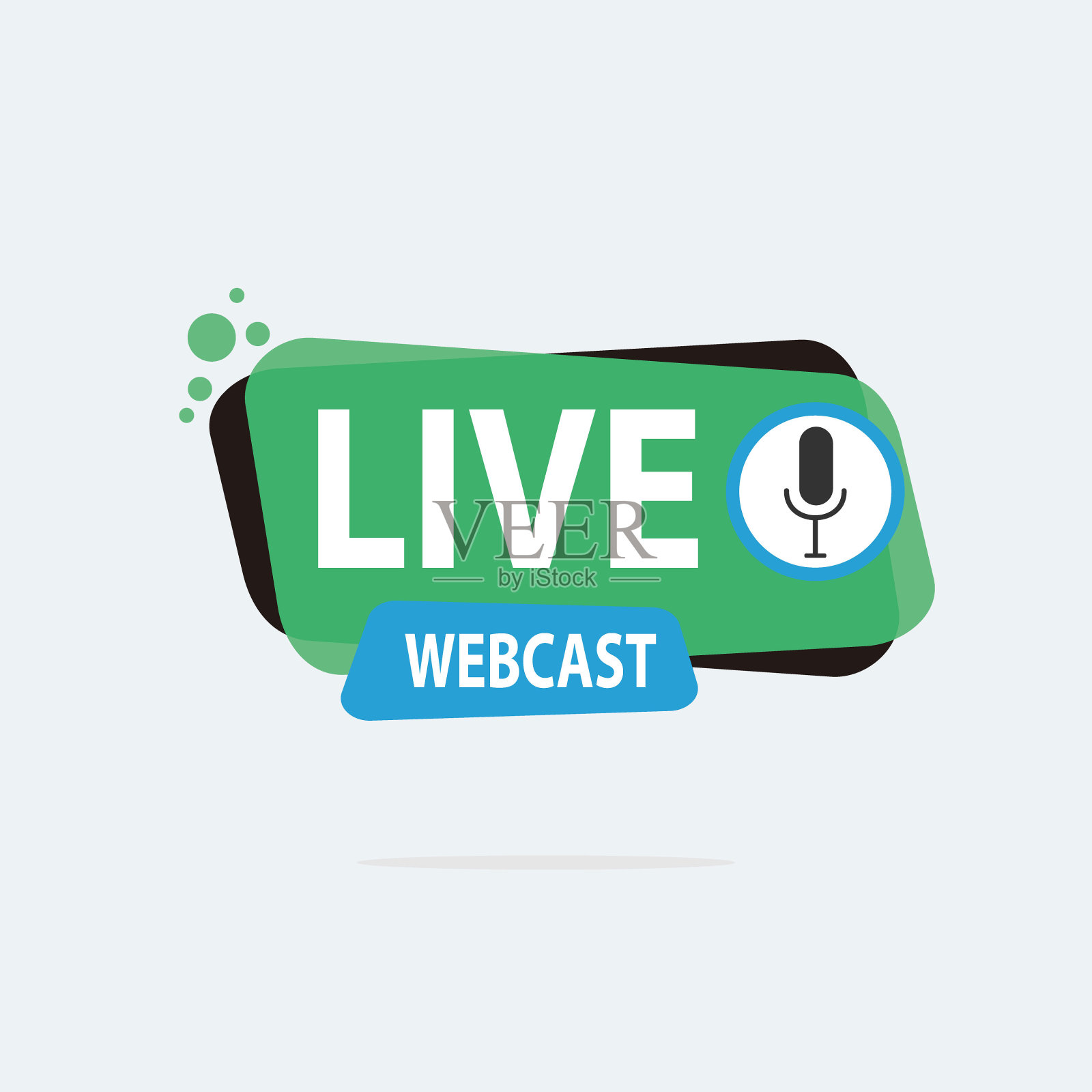 现场研讨会按钮插画图片素材