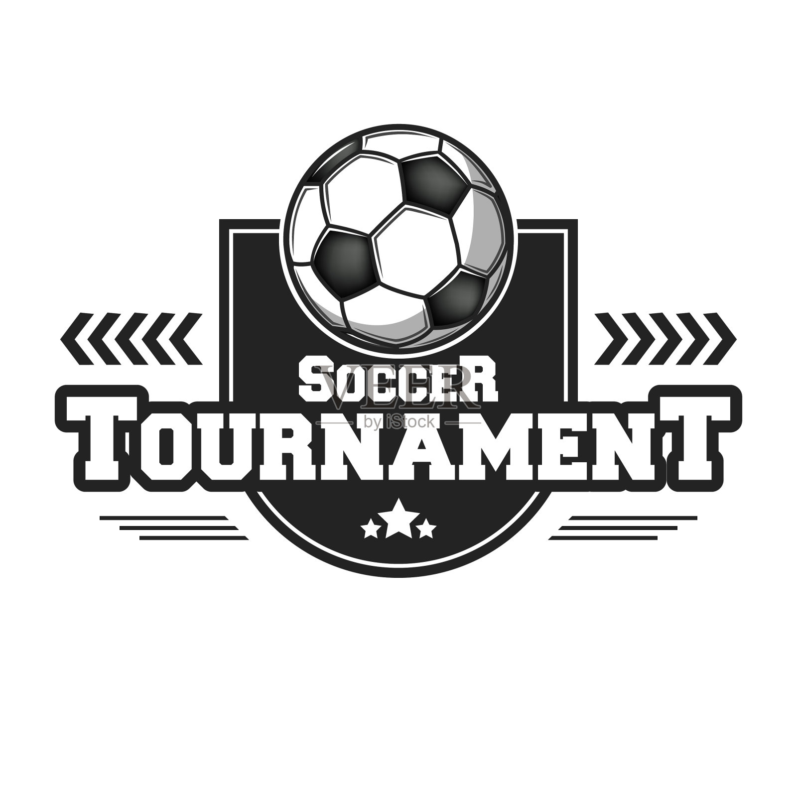 足球标志设计模板设计元素图片