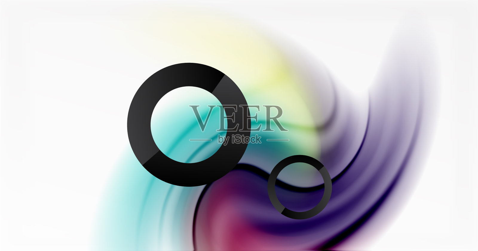 摘要背景流体混合梯度液体插画图片素材