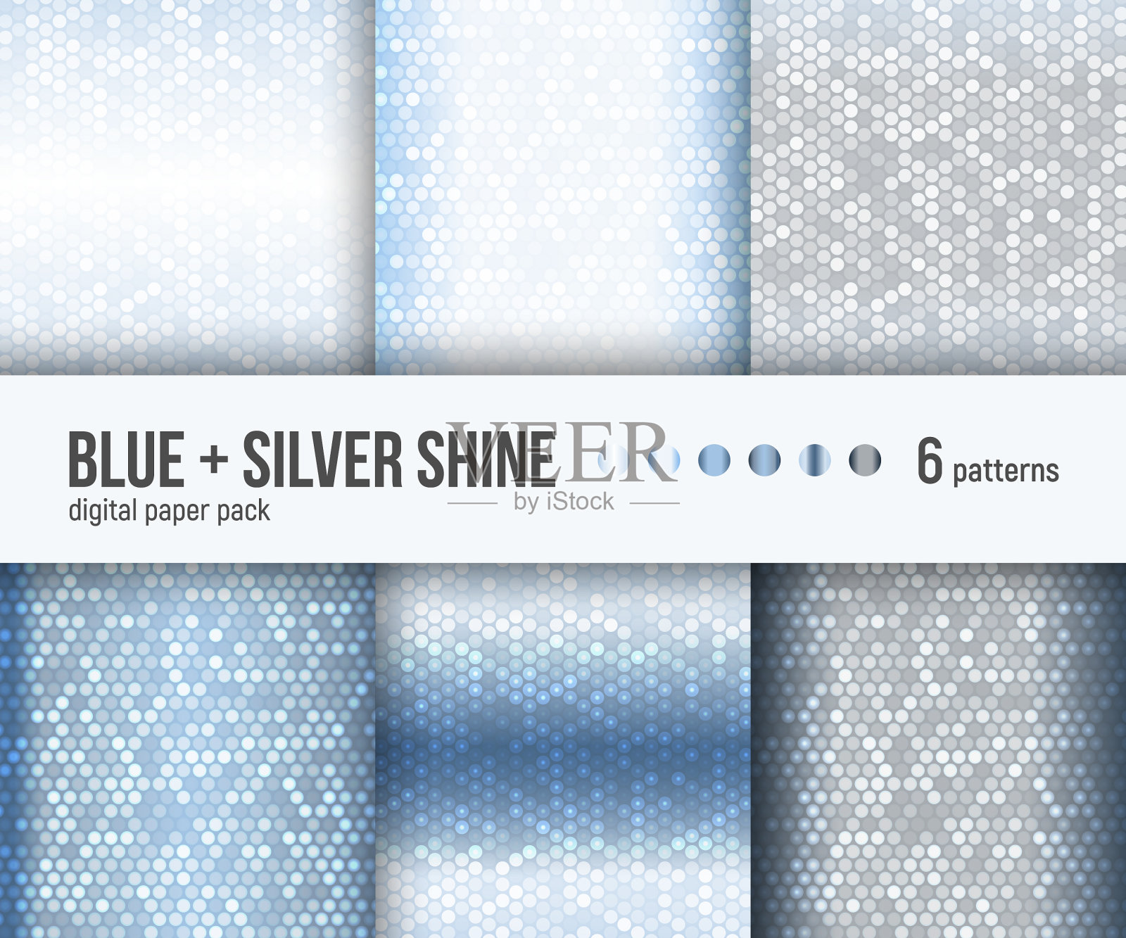 数字纸包6抽象图案插画图片素材