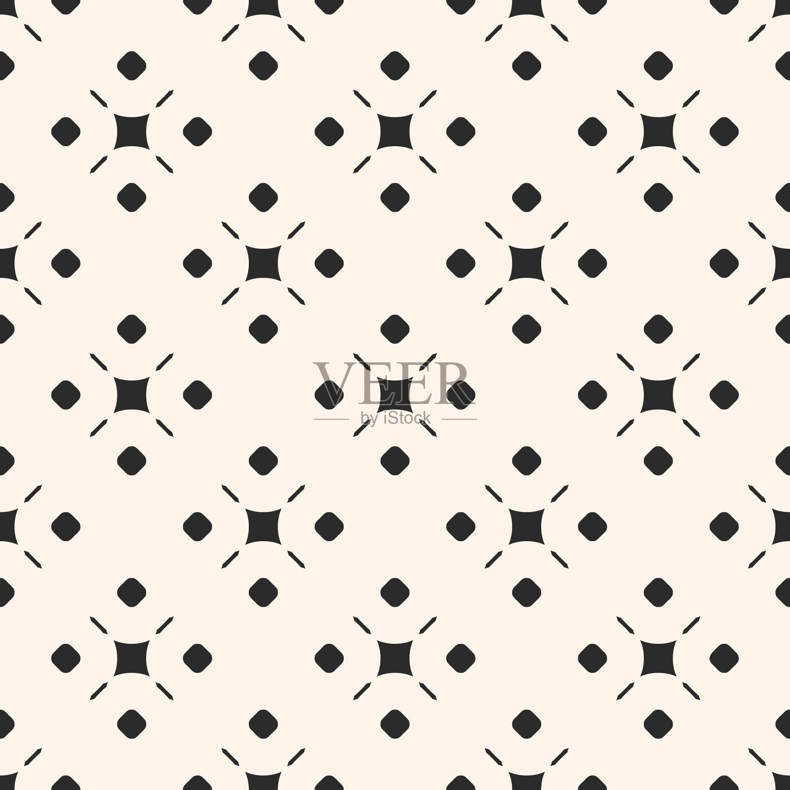 单色装饰无缝简单图案插画图片素材