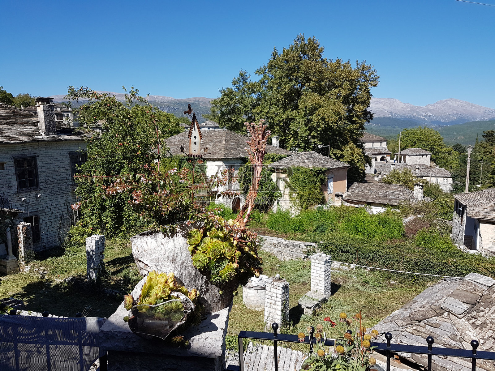 迪劳福村古老的传统在约阿尼纳完美的希腊秋季照片摄影图片