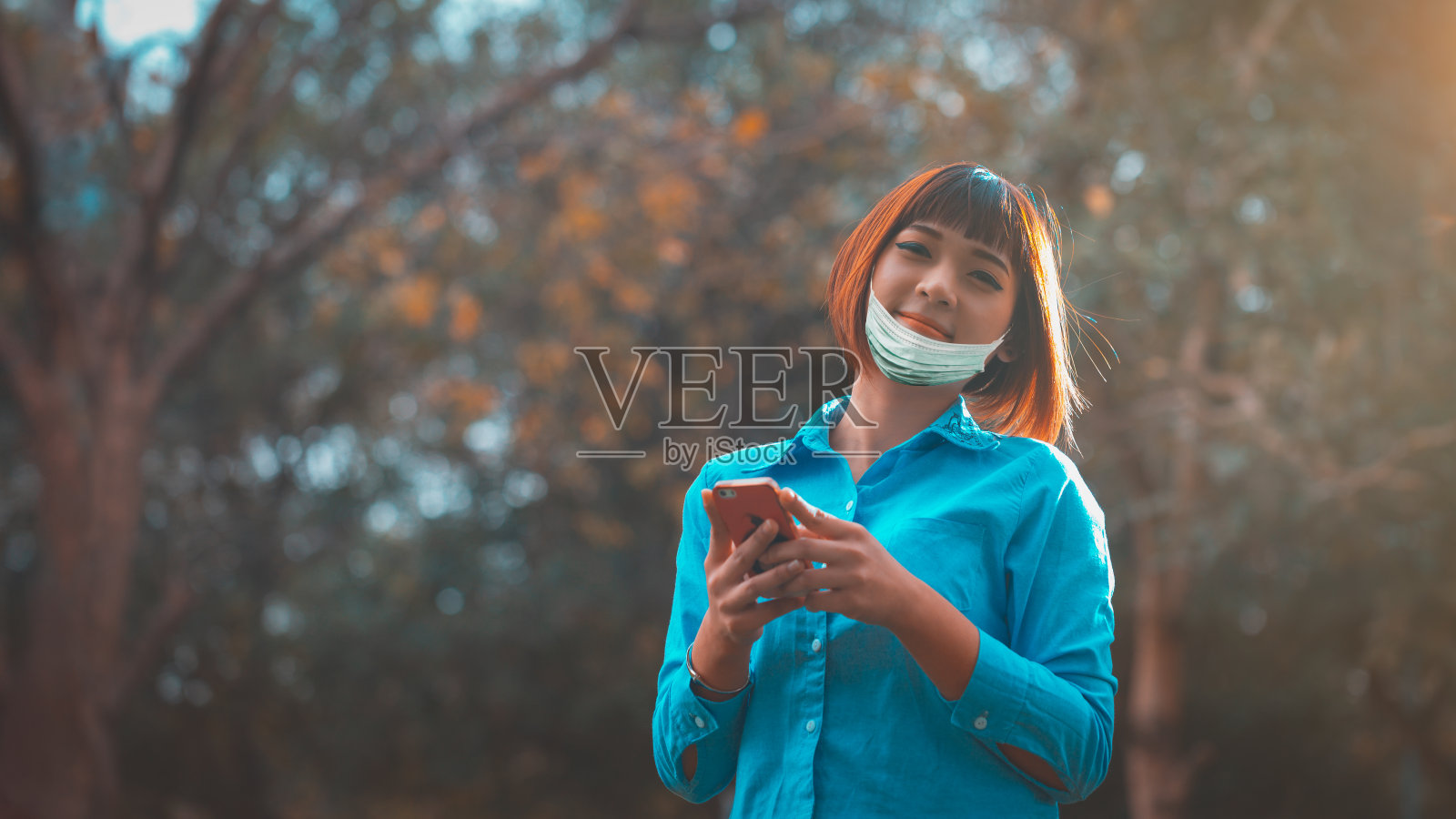 生活方式后,病毒照片摄影图片