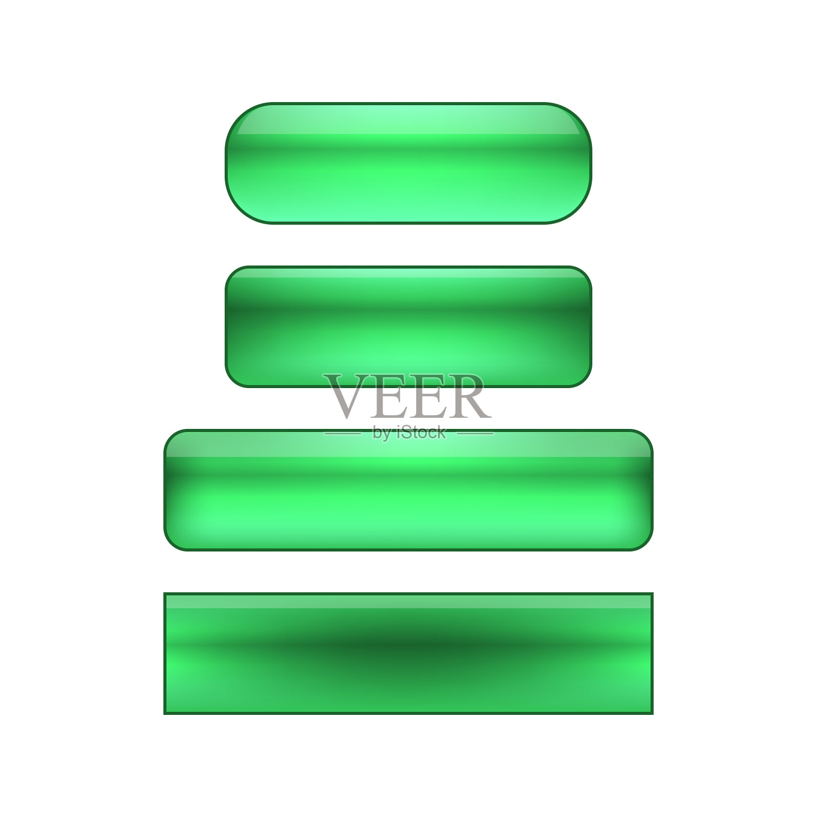 矢量网页按钮设置插画图片素材