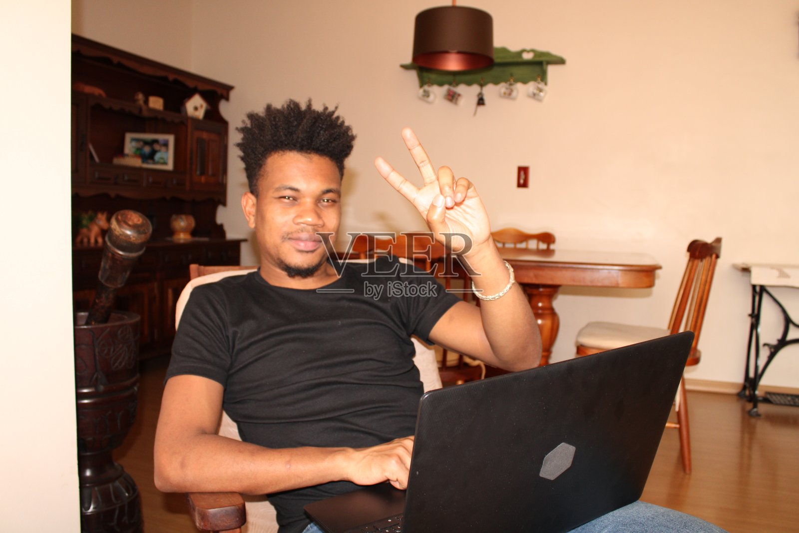 在家工作照片摄影图片