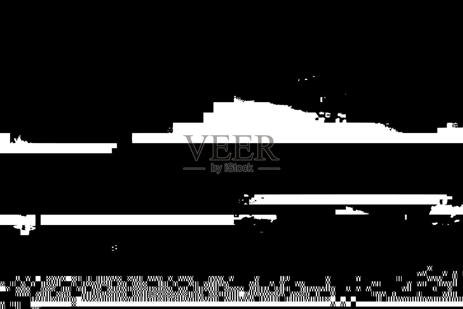 故障叠加纹理插画图片素材