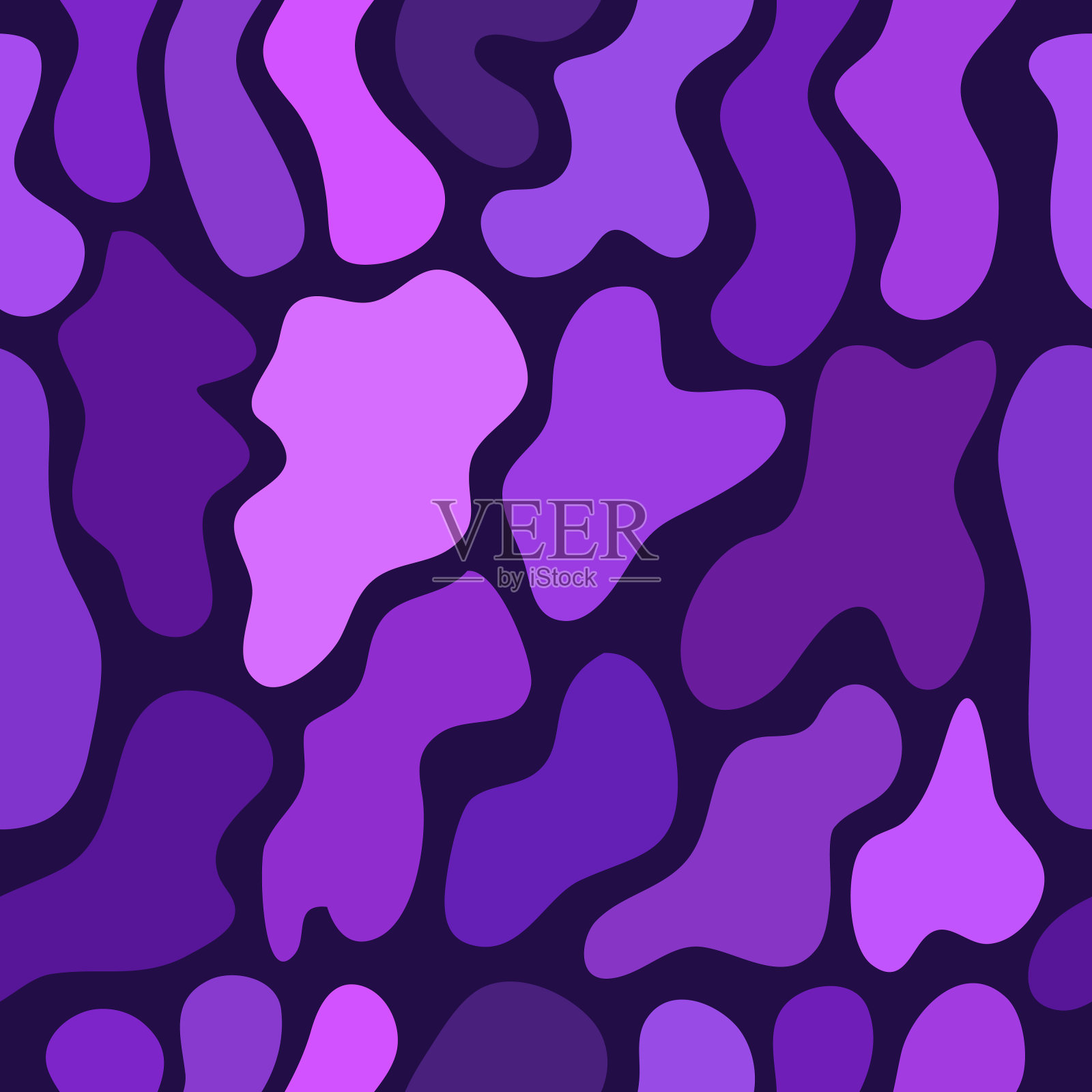 抽象矢量混沌斑点无缝模式插画图片素材