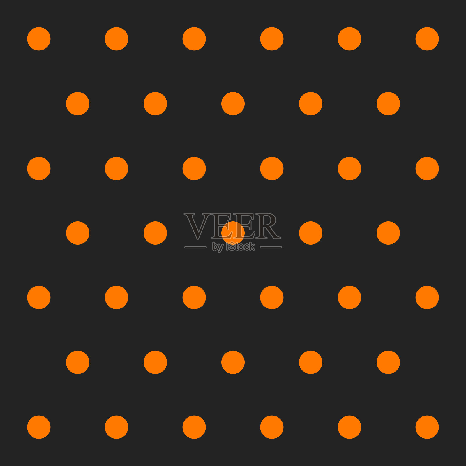 万圣节图案波尔卡点插画图片素材