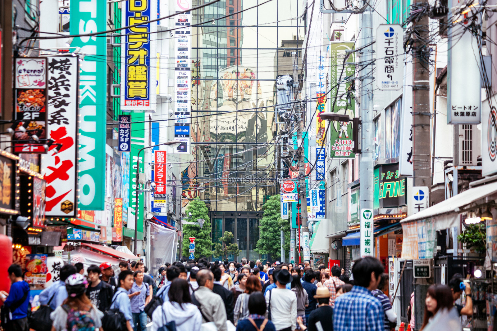 东京秋叶原电器城照片摄影图片