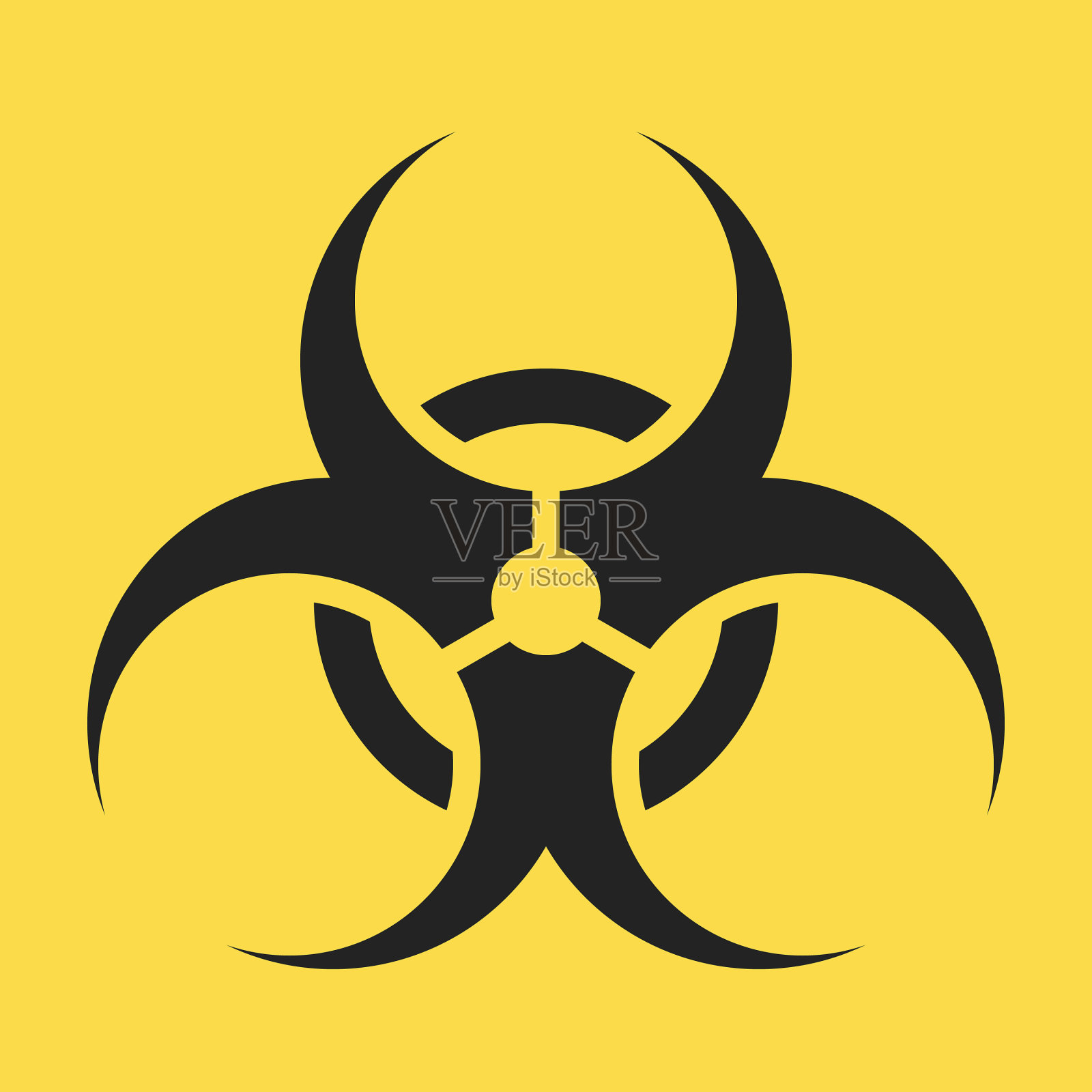 生物危害标志生物危险有毒标志插画图片素材