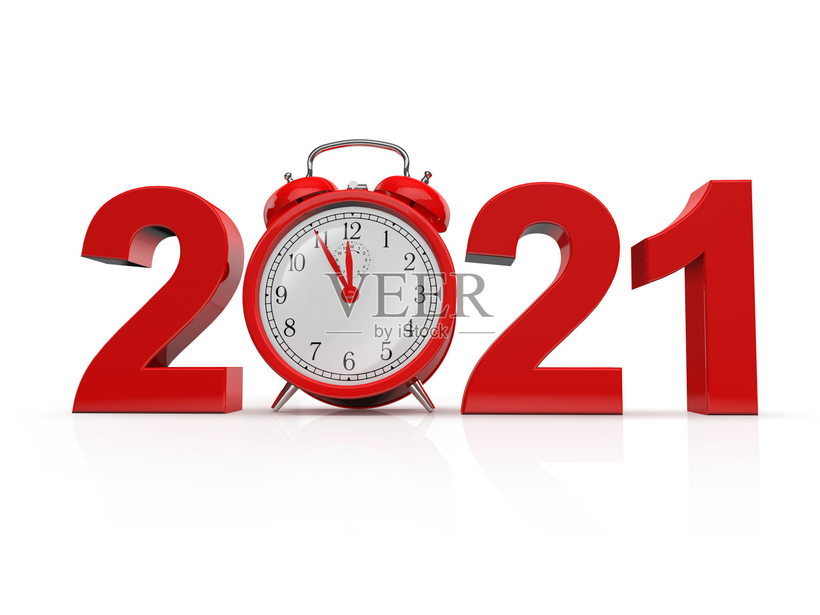 2021年新年钟声照片摄影图片