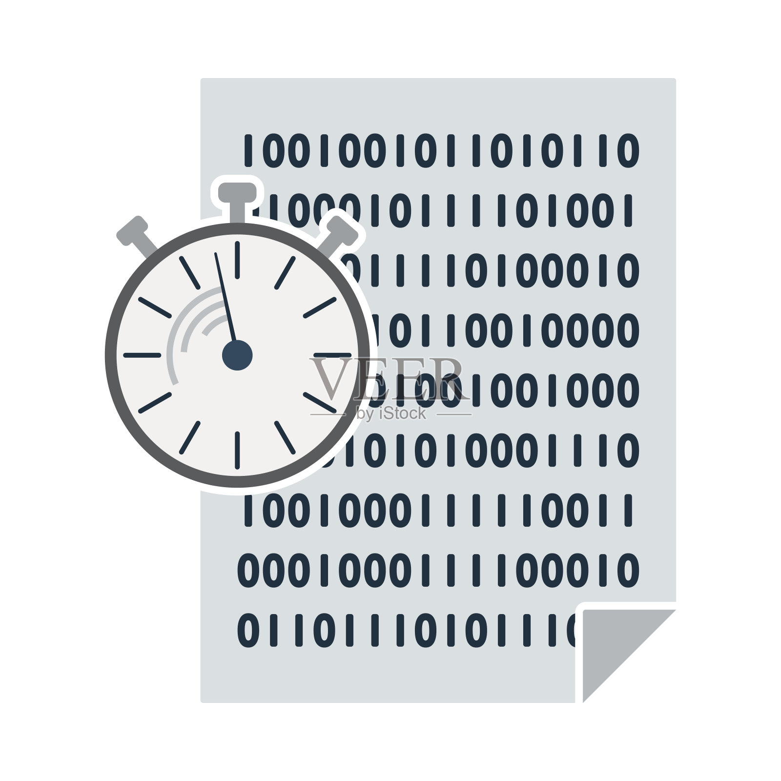 快速发展的图标插画图片素材