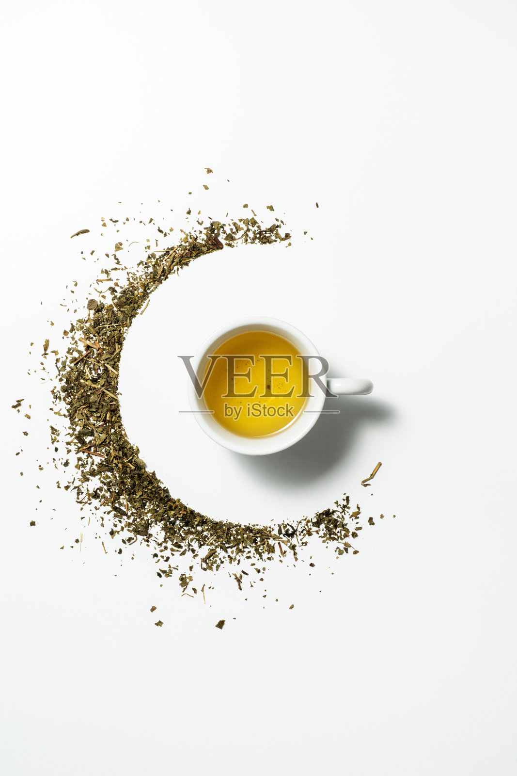 冲泡绿茶照片摄影图片