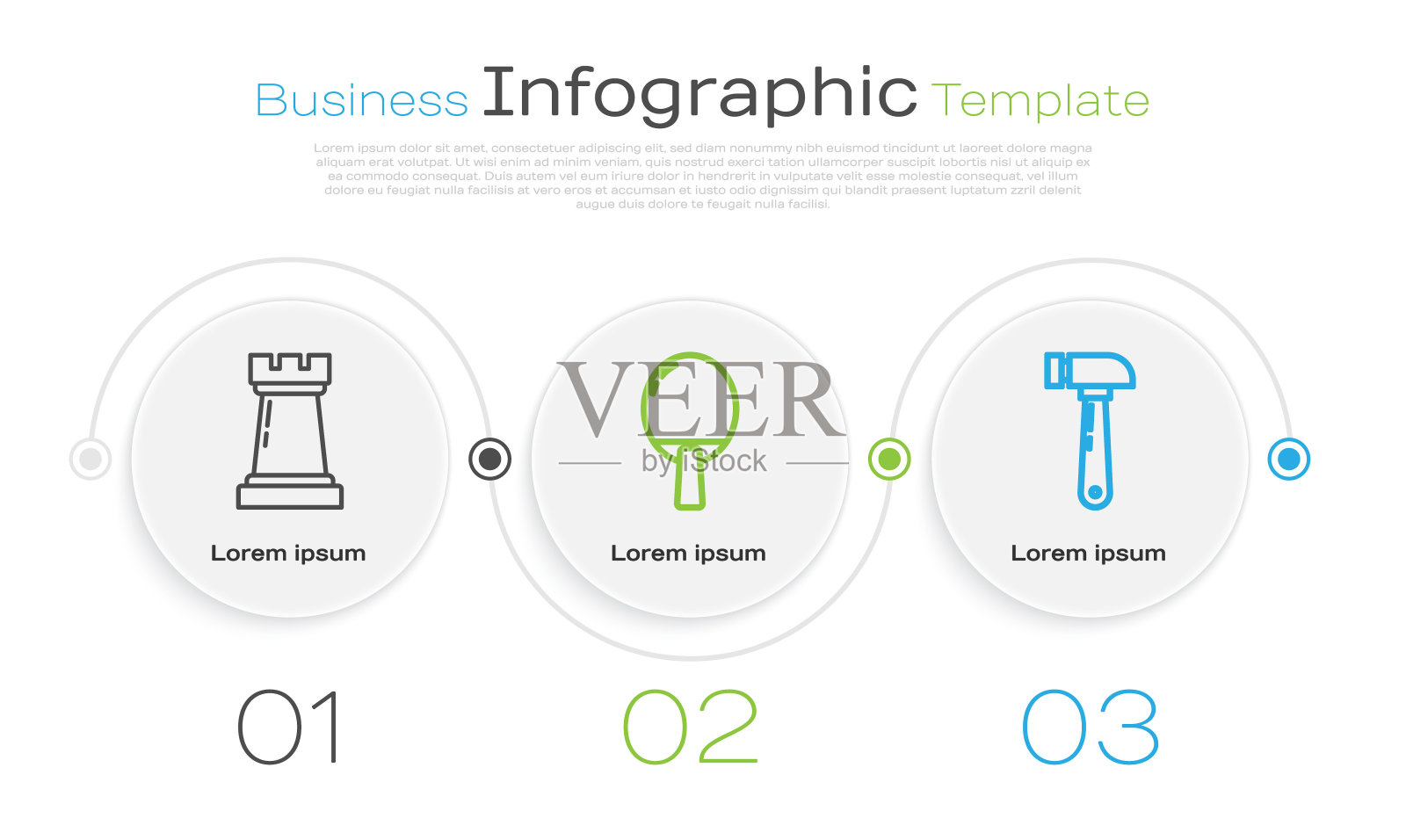 设置线棋符号，打乒乓球的球拍和锤子。业务信息图模板。向量设计模板素材