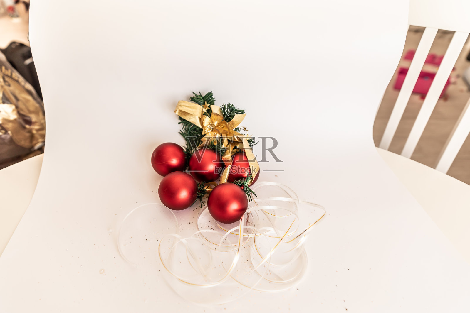 新年。新年玩具，圣诞节照片摄影图片