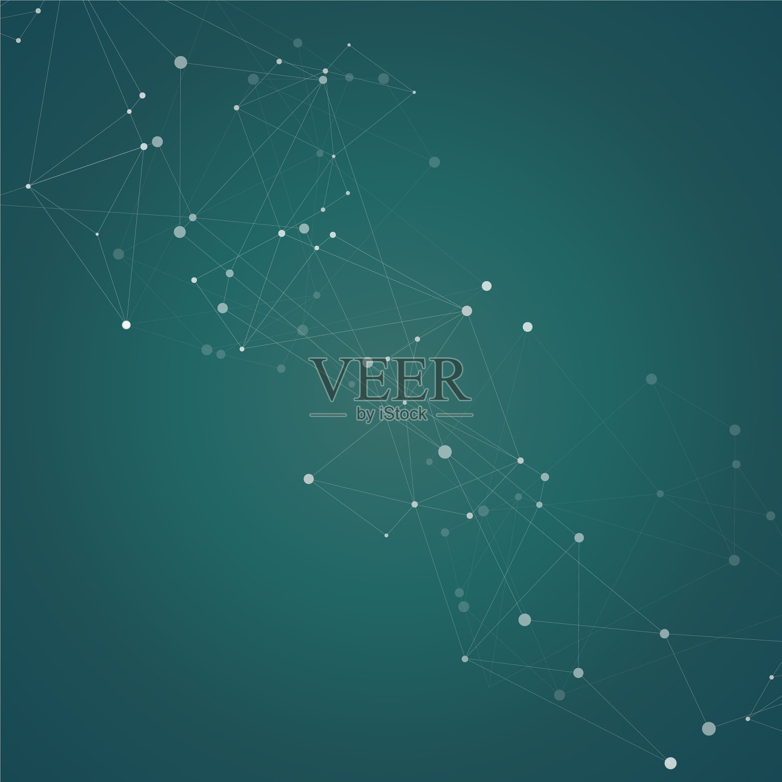 摘要分子科学的联系和插画图片素材