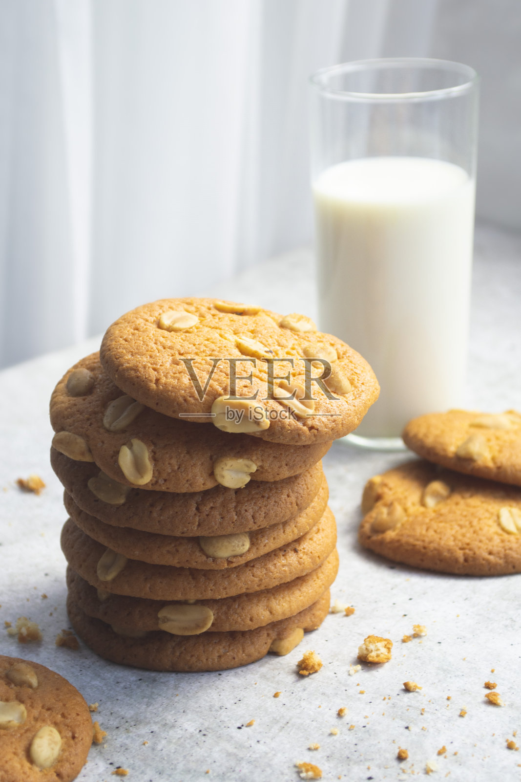 黄油牛奶饼干照片摄影图片