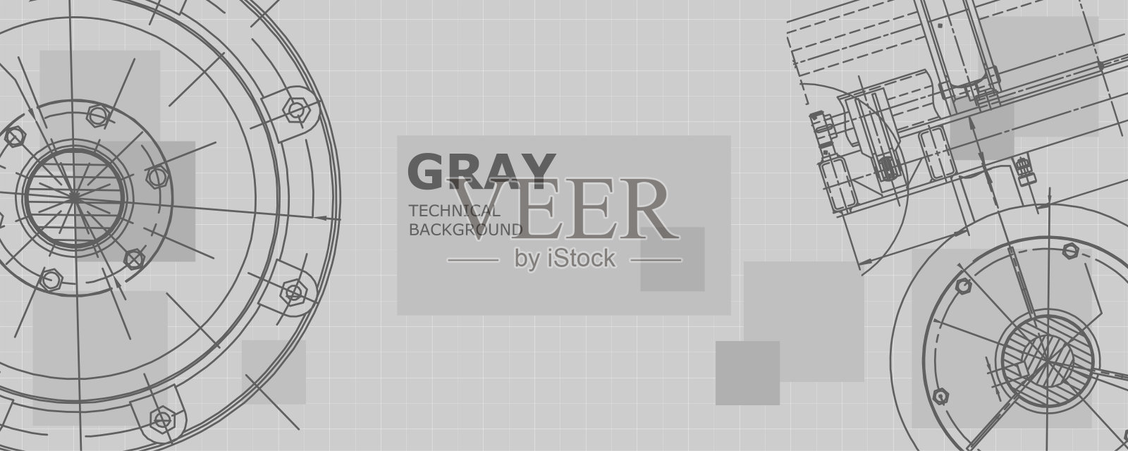 机械工程制图。工程技术壁纸插画图片素材