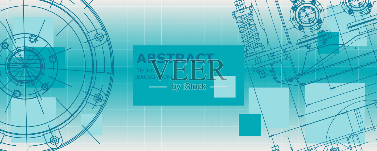 机械工程制图。工程技术壁纸设计模板素材